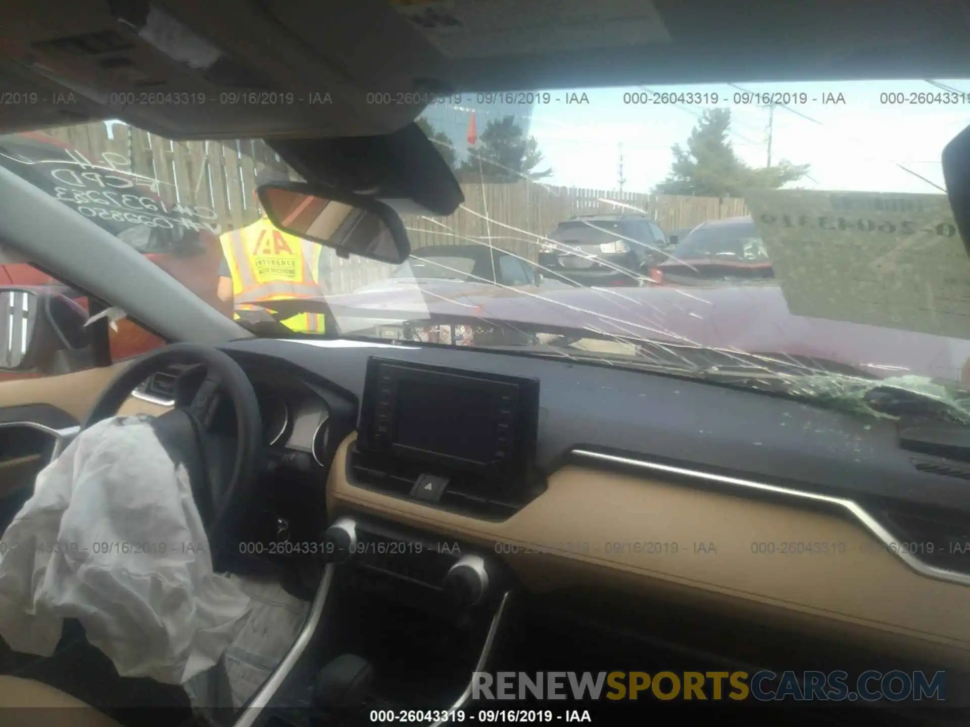 5 Photograph of a damaged car JTMG1RFV3KD022850 TOYOTA RAV4 2019