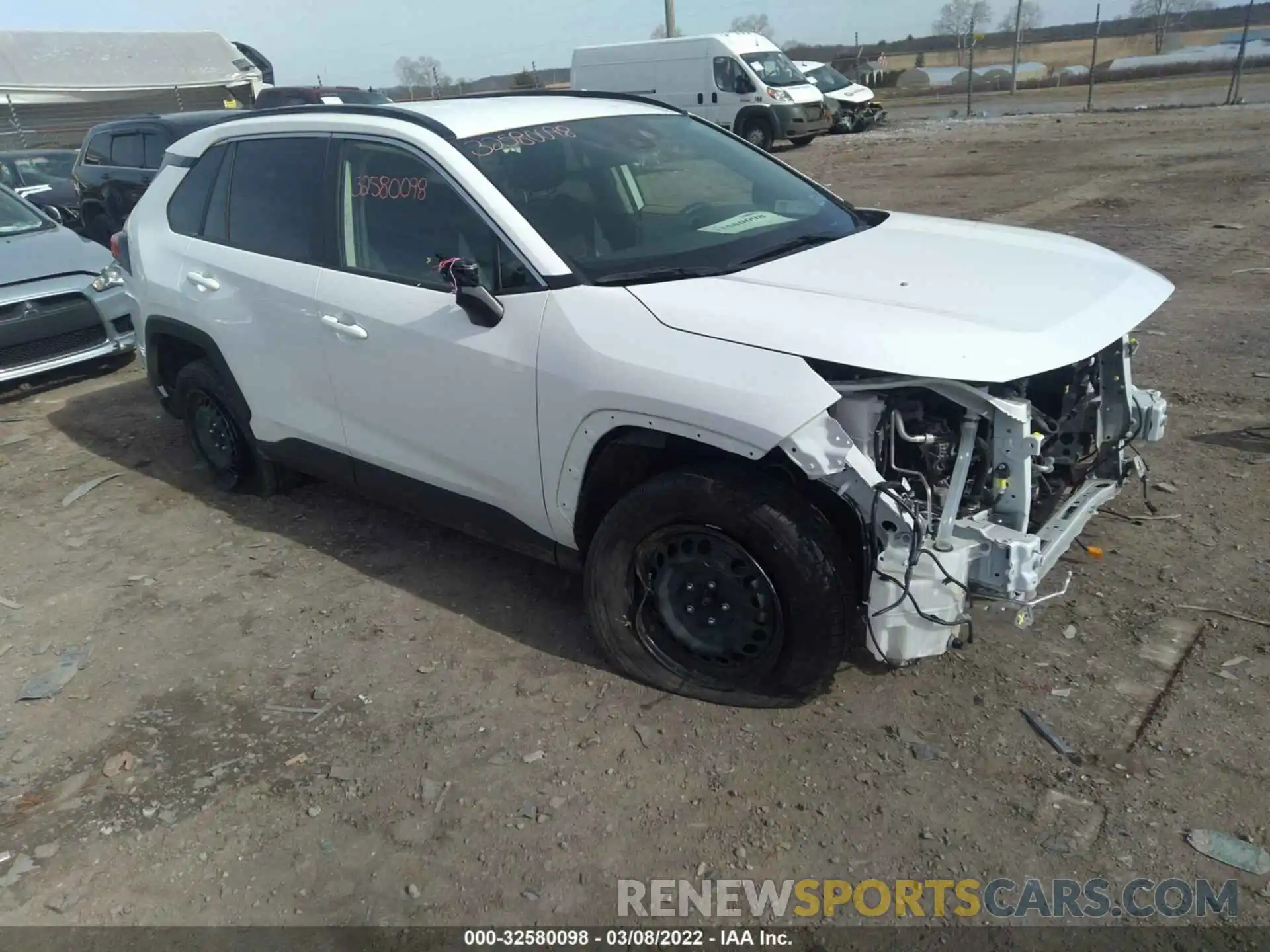 1 Photograph of a damaged car JTMG1RFV3KD023545 TOYOTA RAV4 2019