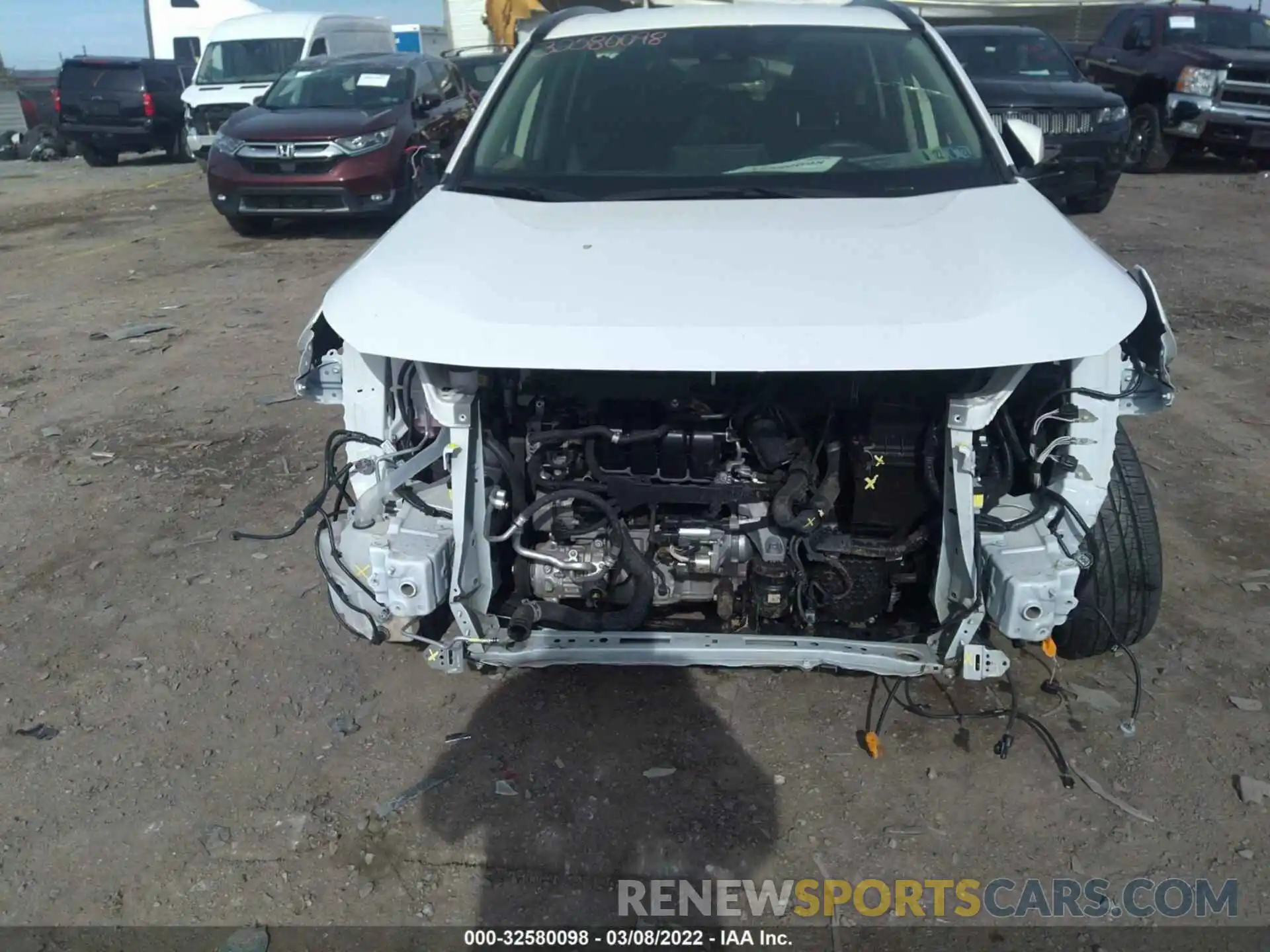 6 Photograph of a damaged car JTMG1RFV3KD023545 TOYOTA RAV4 2019