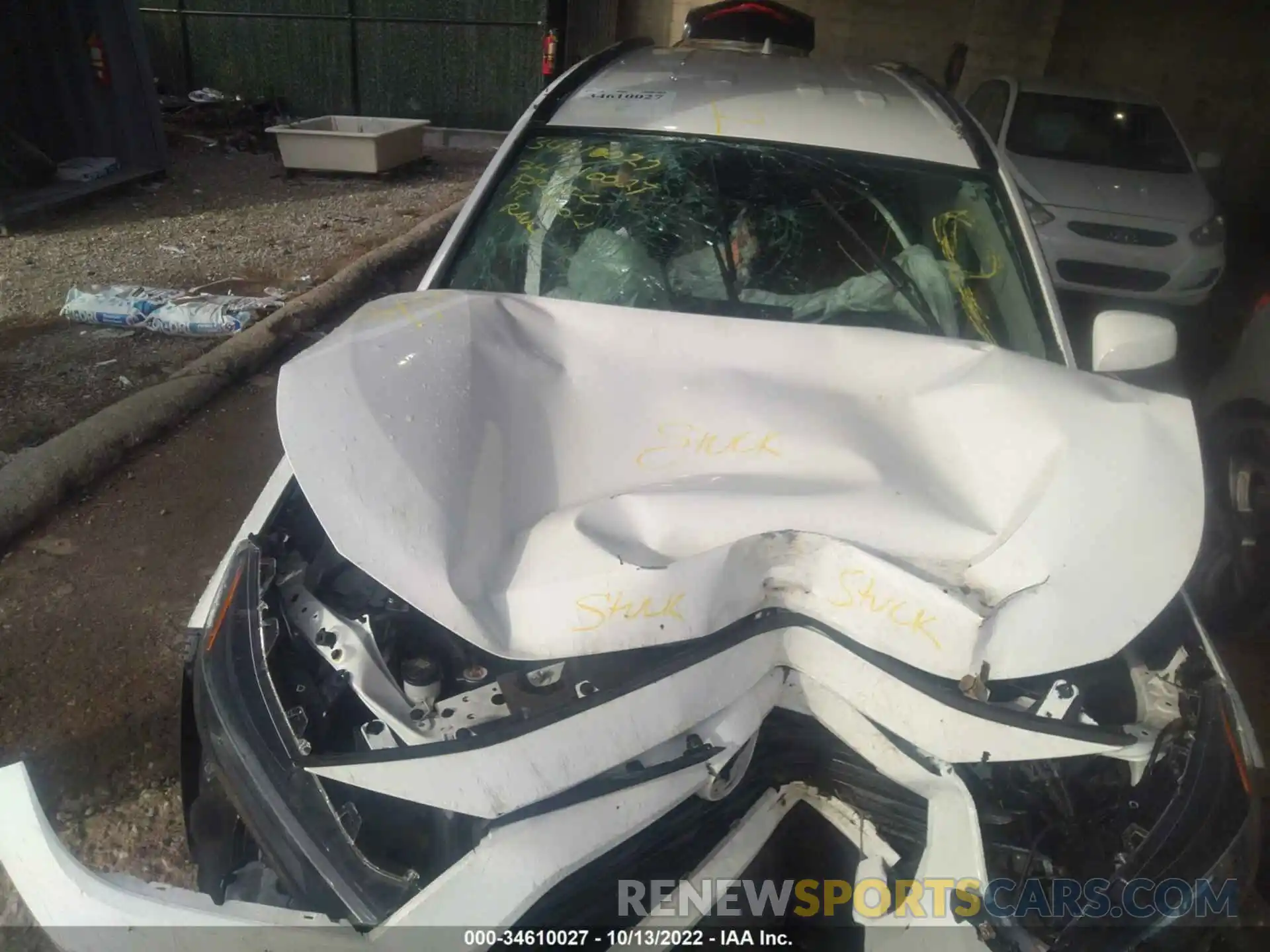 10 Photograph of a damaged car JTMG1RFV3KD034660 TOYOTA RAV4 2019