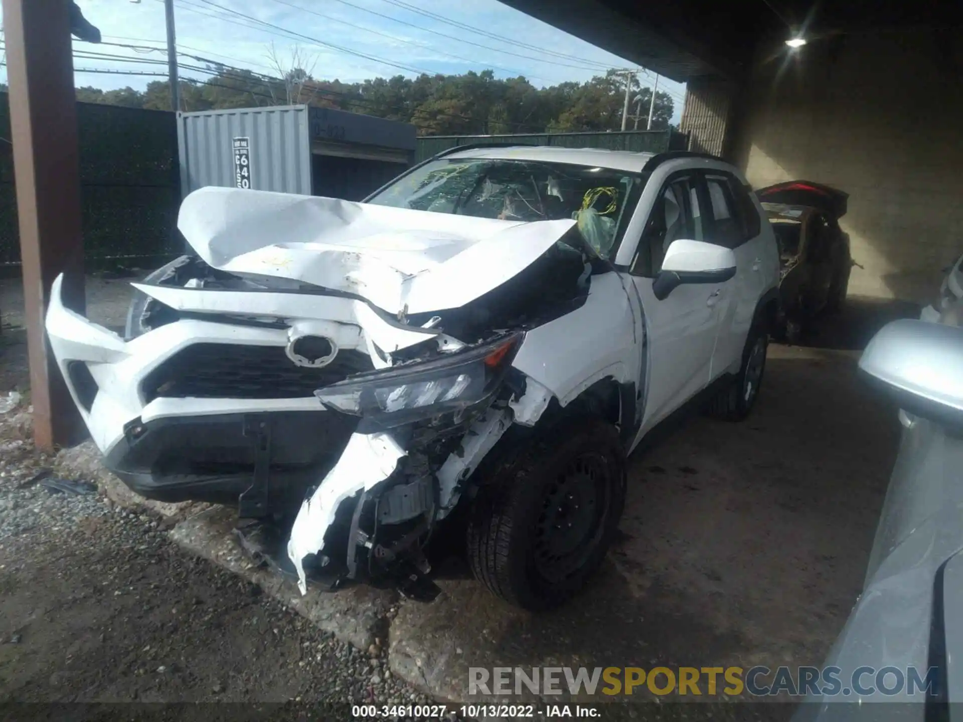 2 Photograph of a damaged car JTMG1RFV3KD034660 TOYOTA RAV4 2019