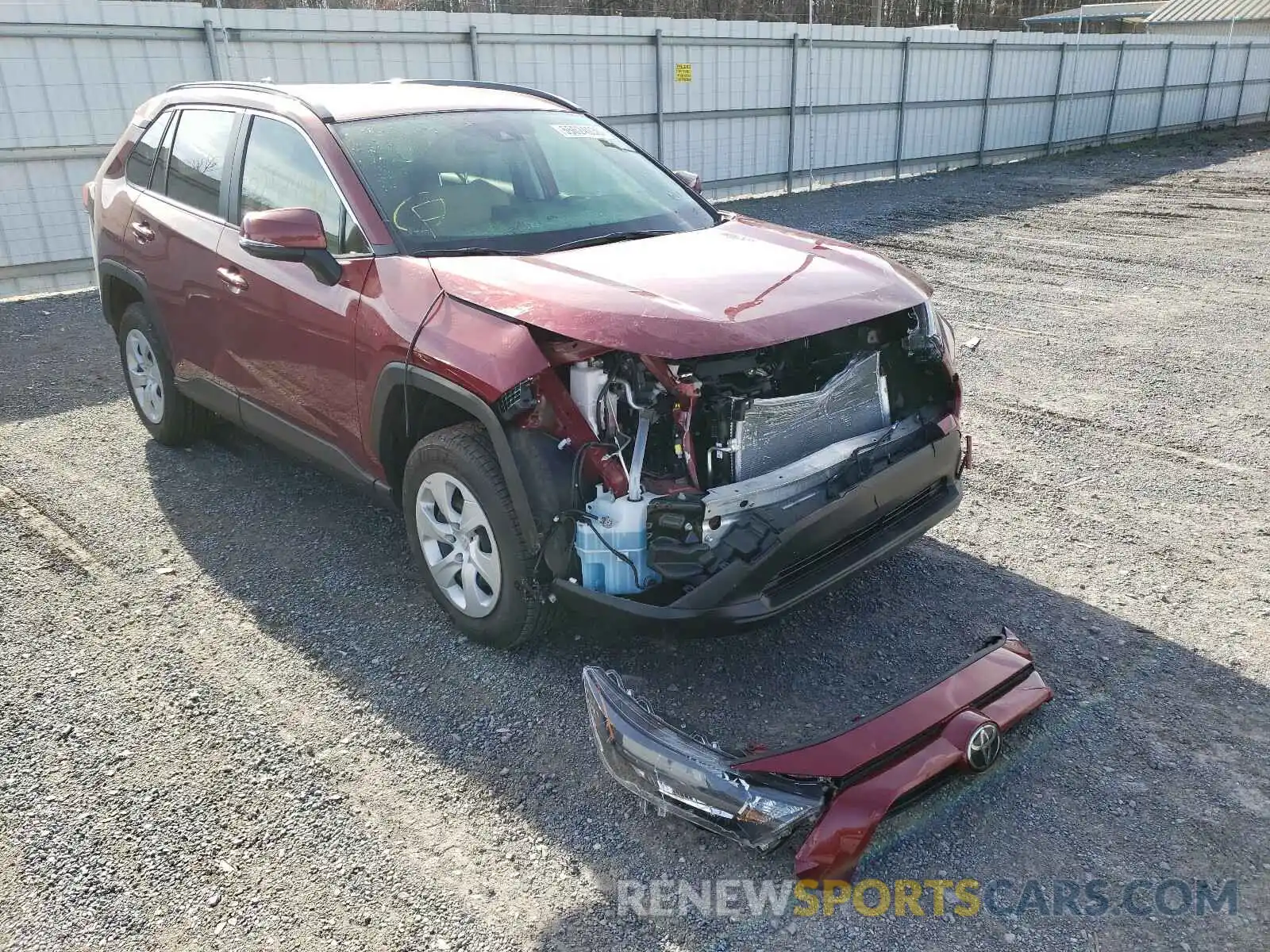 1 Фотография поврежденного автомобиля JTMG1RFV3KD044914 TOYOTA RAV4 2019