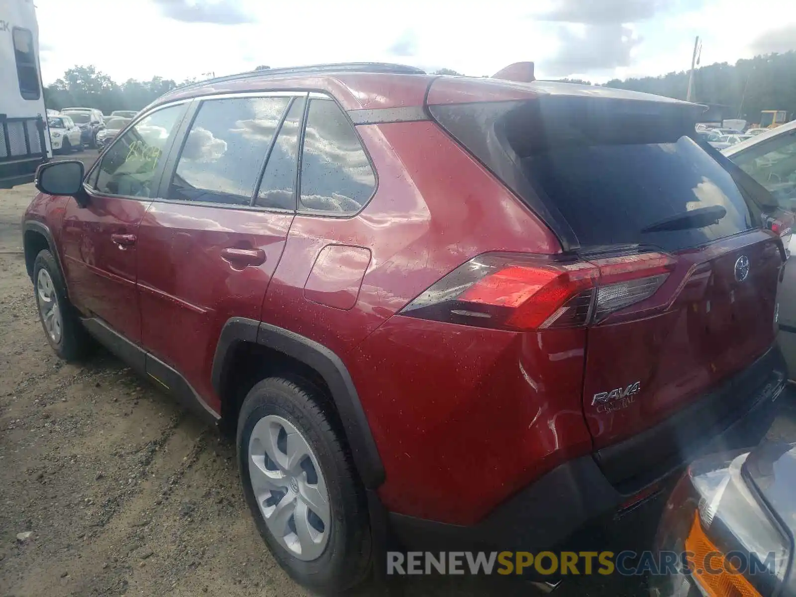 3 Photograph of a damaged car JTMG1RFV3KD510034 TOYOTA RAV4 2019