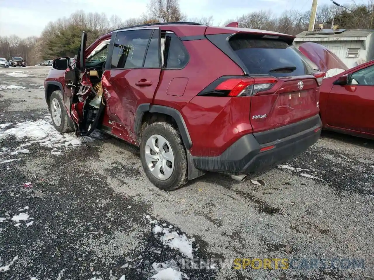 3 Photograph of a damaged car JTMG1RFV3KJ004687 TOYOTA RAV4 2019