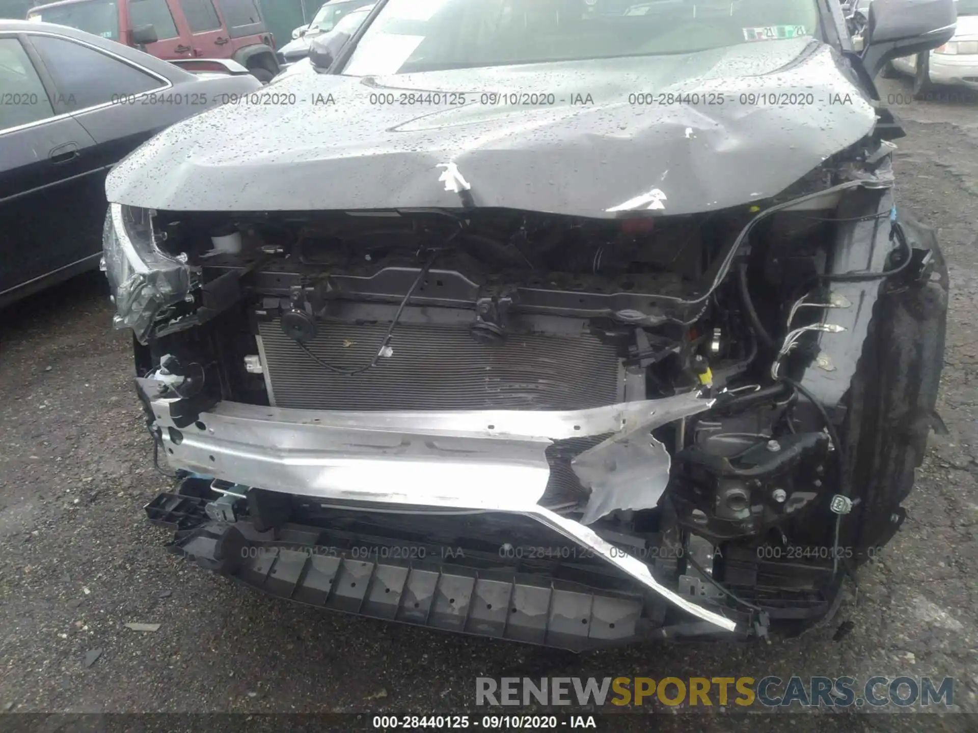 6 Photograph of a damaged car JTMG1RFV3KJ006844 TOYOTA RAV4 2019