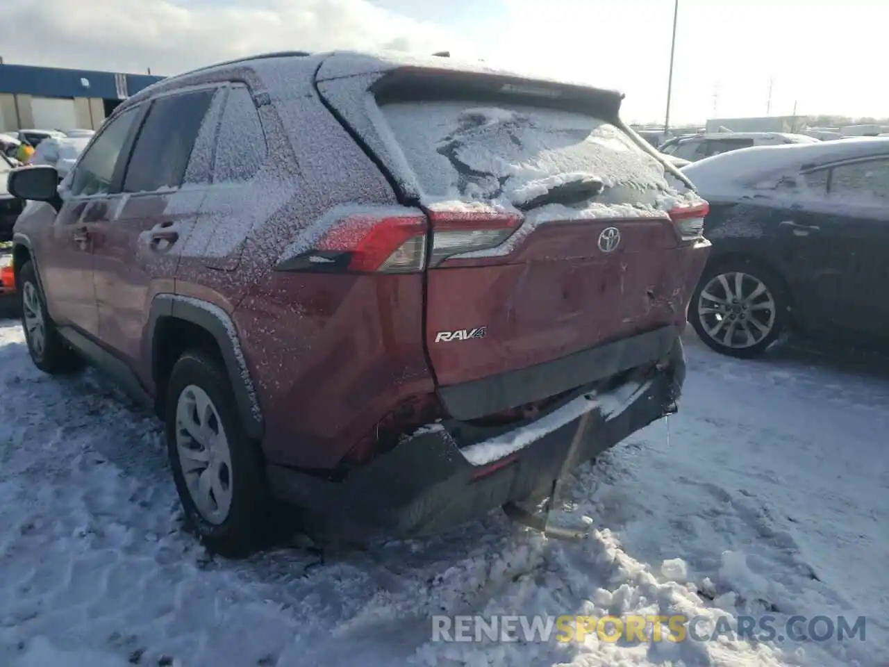 3 Photograph of a damaged car JTMG1RFV3KJ012482 TOYOTA RAV4 2019