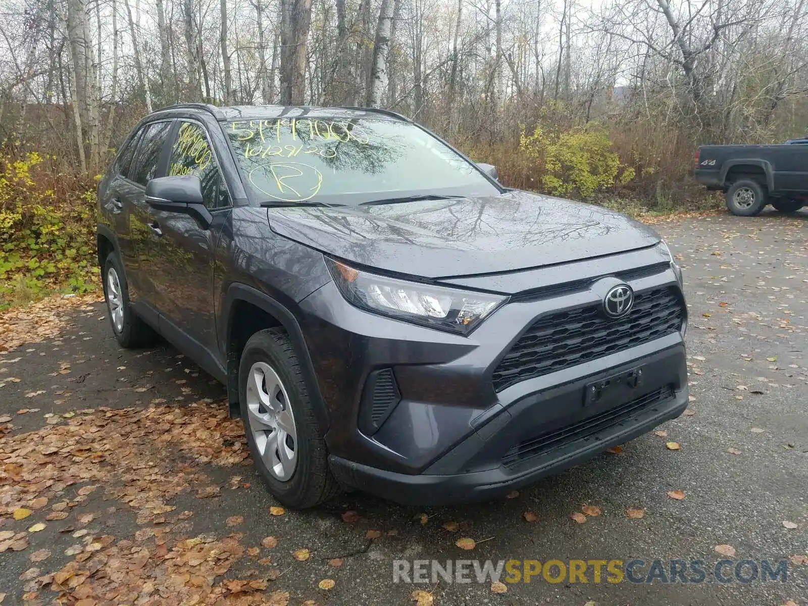 1 Photograph of a damaged car JTMG1RFV4KD007399 TOYOTA RAV4 2019