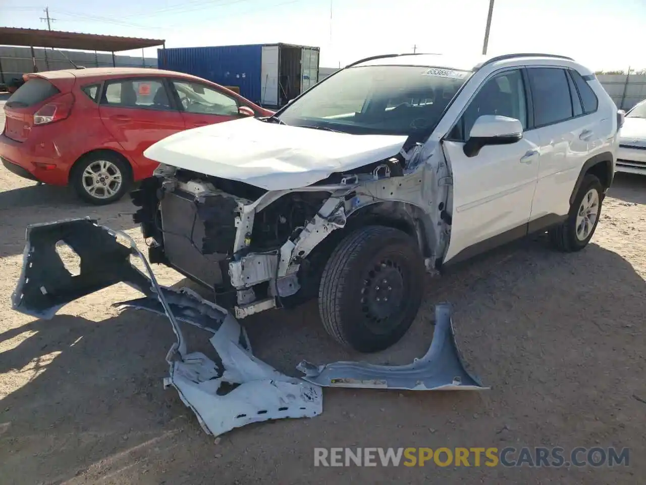 2 Photograph of a damaged car JTMG1RFV4KD009508 TOYOTA RAV4 2019