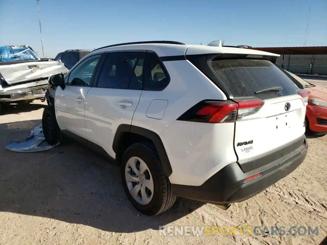 3 Photograph of a damaged car JTMG1RFV4KD009508 TOYOTA RAV4 2019