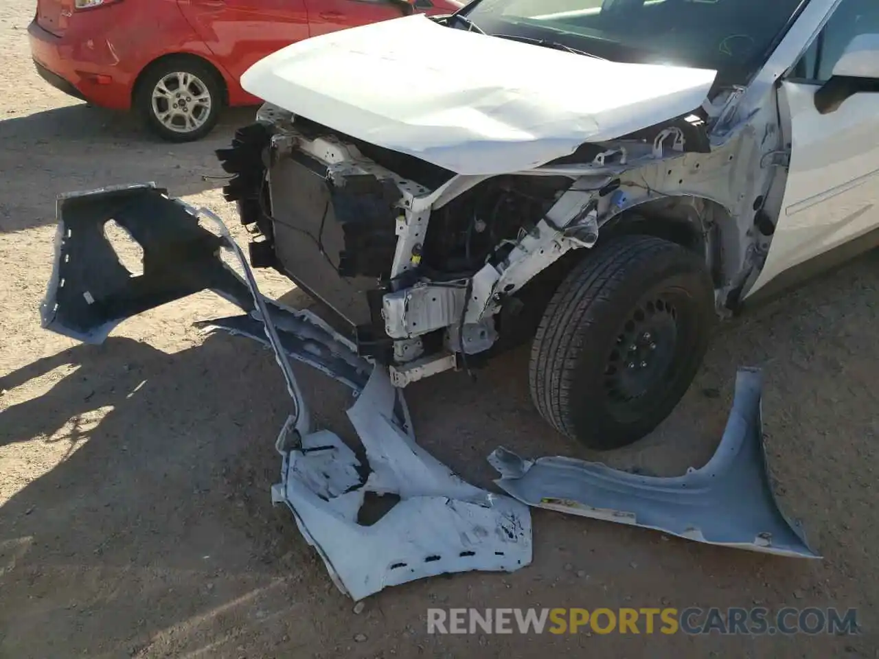 9 Photograph of a damaged car JTMG1RFV4KD009508 TOYOTA RAV4 2019