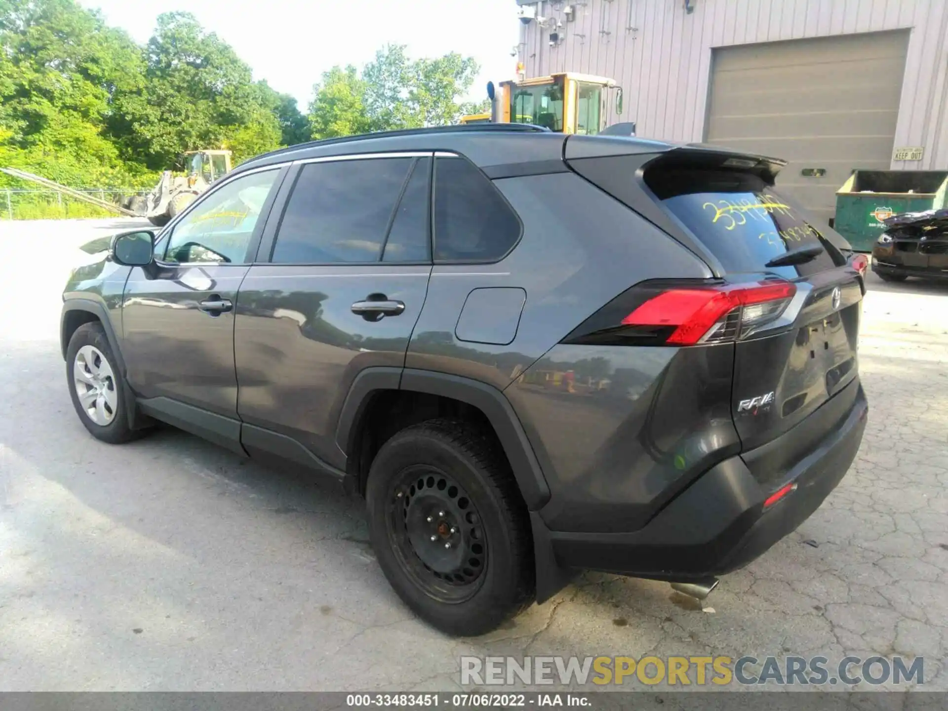 3 Photograph of a damaged car JTMG1RFV4KD019939 TOYOTA RAV4 2019