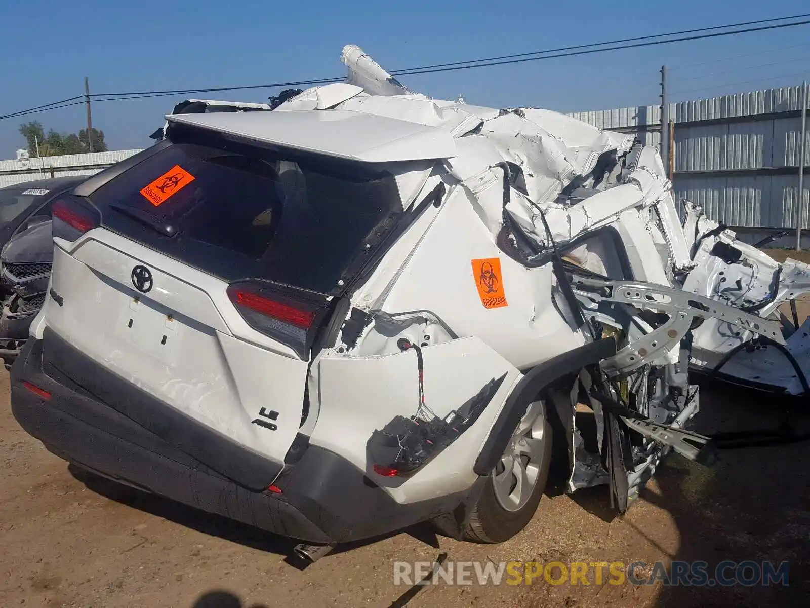 4 Photograph of a damaged car JTMG1RFV4KD026051 TOYOTA RAV4 2019