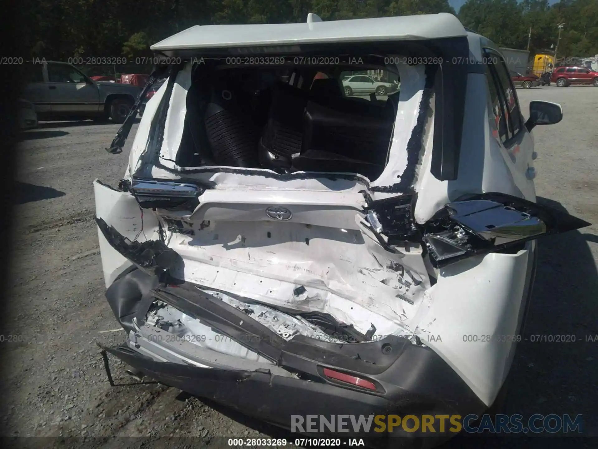 6 Photograph of a damaged car JTMG1RFV4KD033064 TOYOTA RAV4 2019