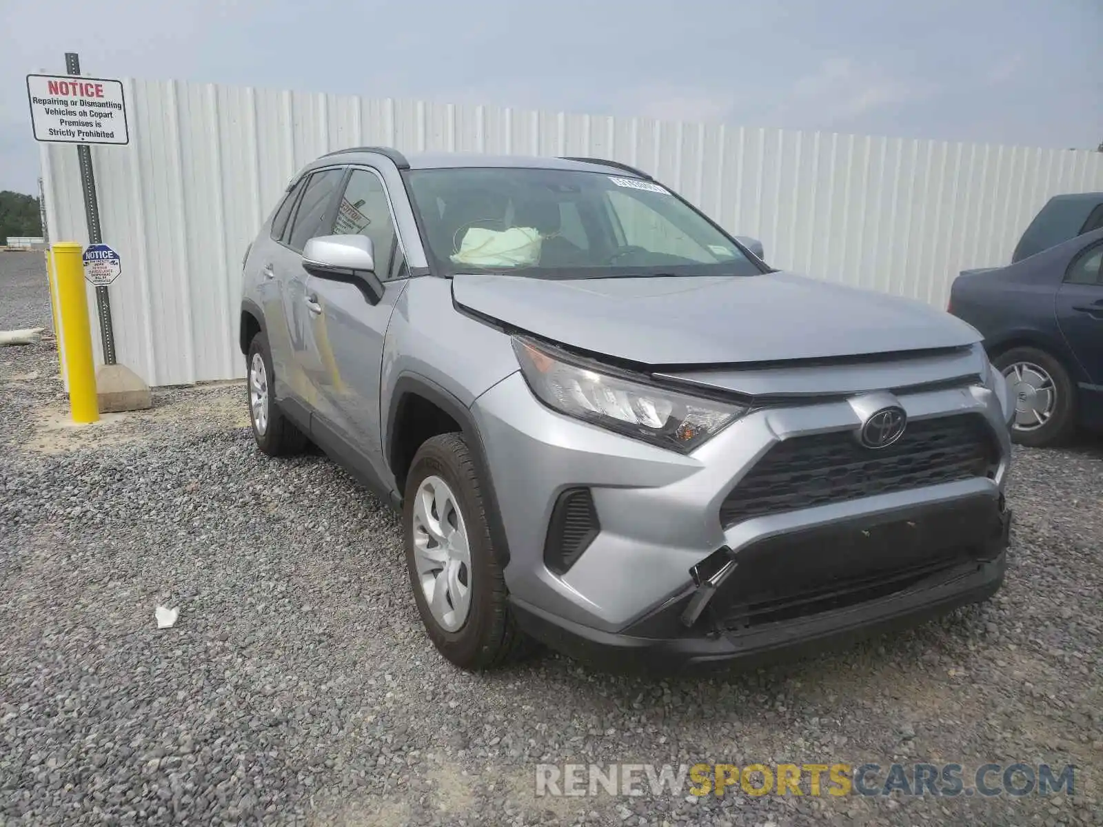 1 Фотография поврежденного автомобиля JTMG1RFV4KD037292 TOYOTA RAV4 2019