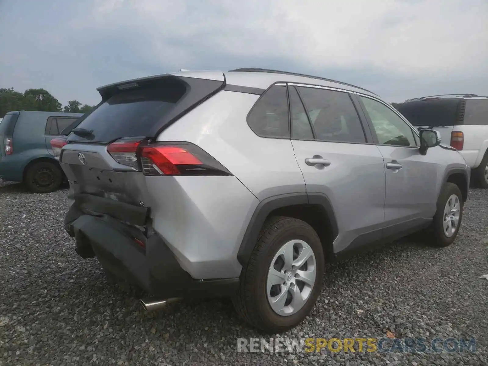 4 Фотография поврежденного автомобиля JTMG1RFV4KD037292 TOYOTA RAV4 2019