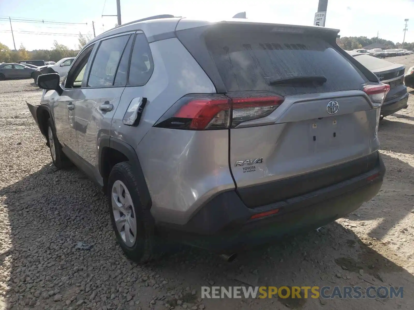 3 Фотография поврежденного автомобиля JTMG1RFV4KD039298 TOYOTA RAV4 2019