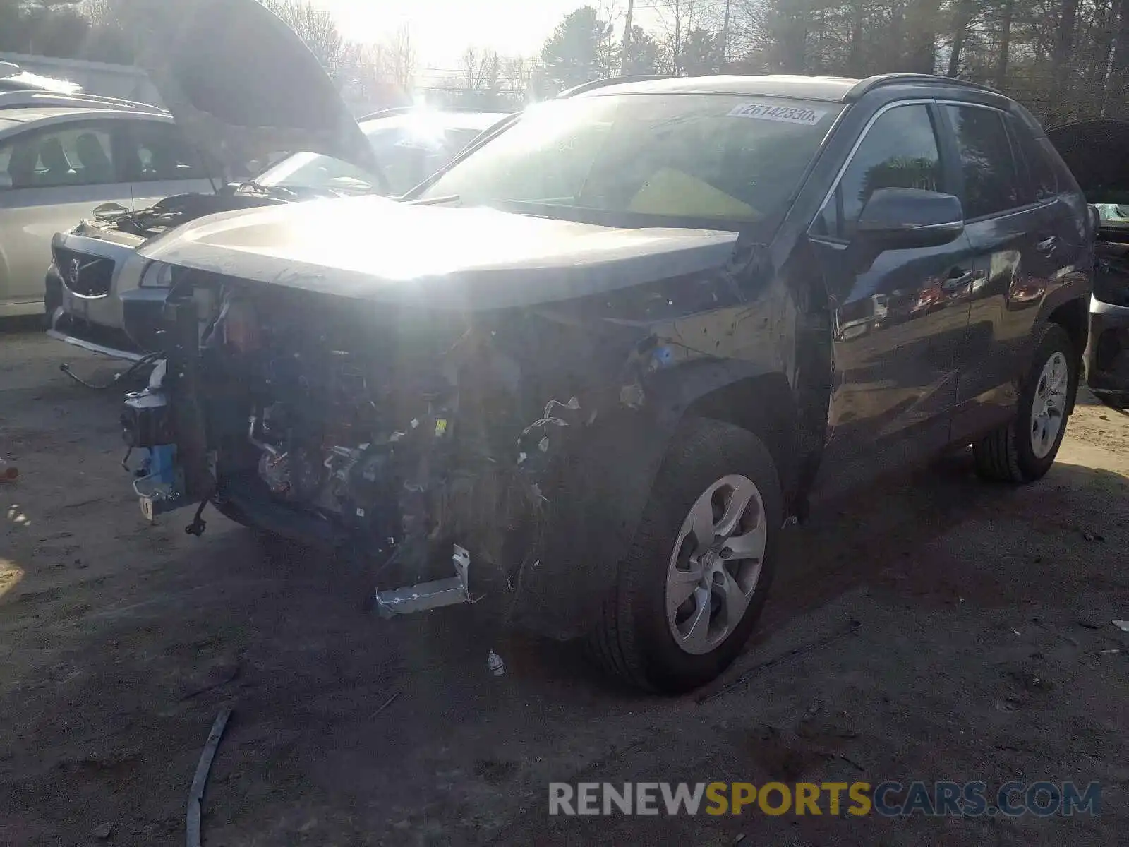 2 Photograph of a damaged car JTMG1RFV4KD518207 TOYOTA RAV4 2019