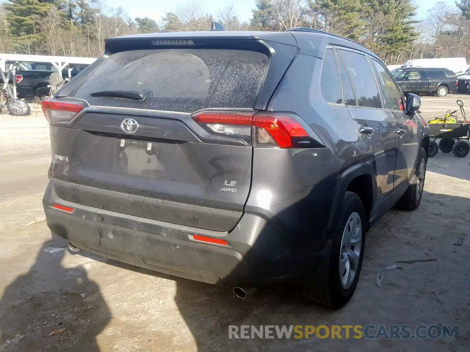 4 Photograph of a damaged car JTMG1RFV4KD518207 TOYOTA RAV4 2019