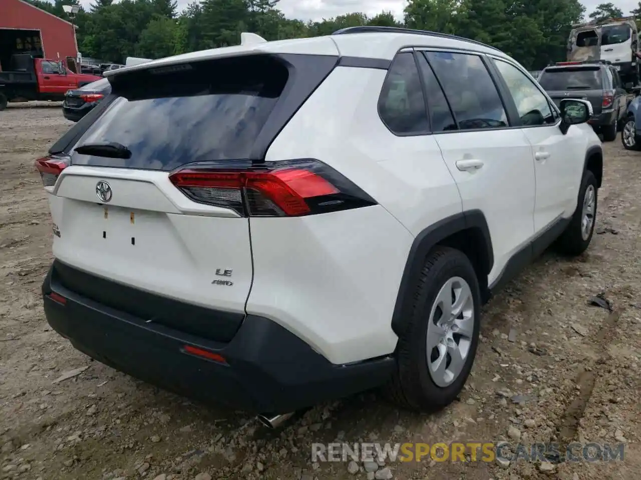 4 Photograph of a damaged car JTMG1RFV4KJ008909 TOYOTA RAV4 2019