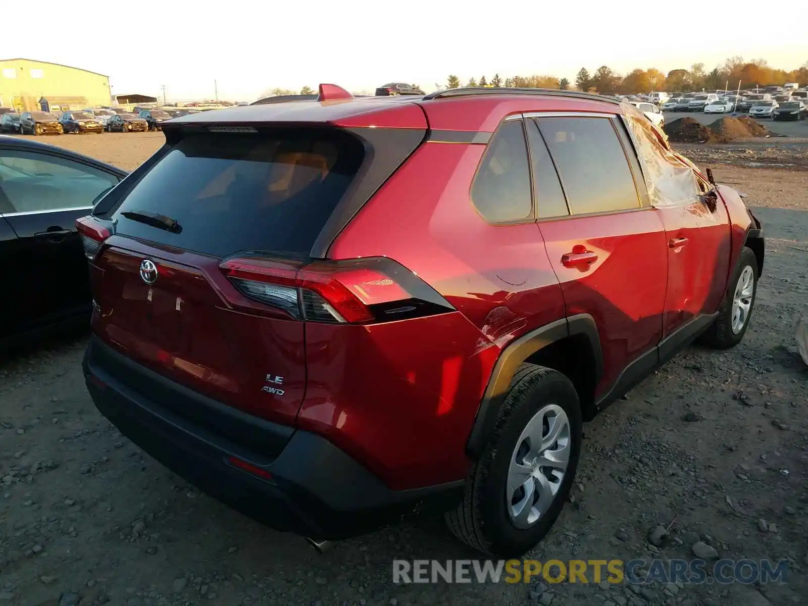 4 Photograph of a damaged car JTMG1RFV4KJ011101 TOYOTA RAV4 2019