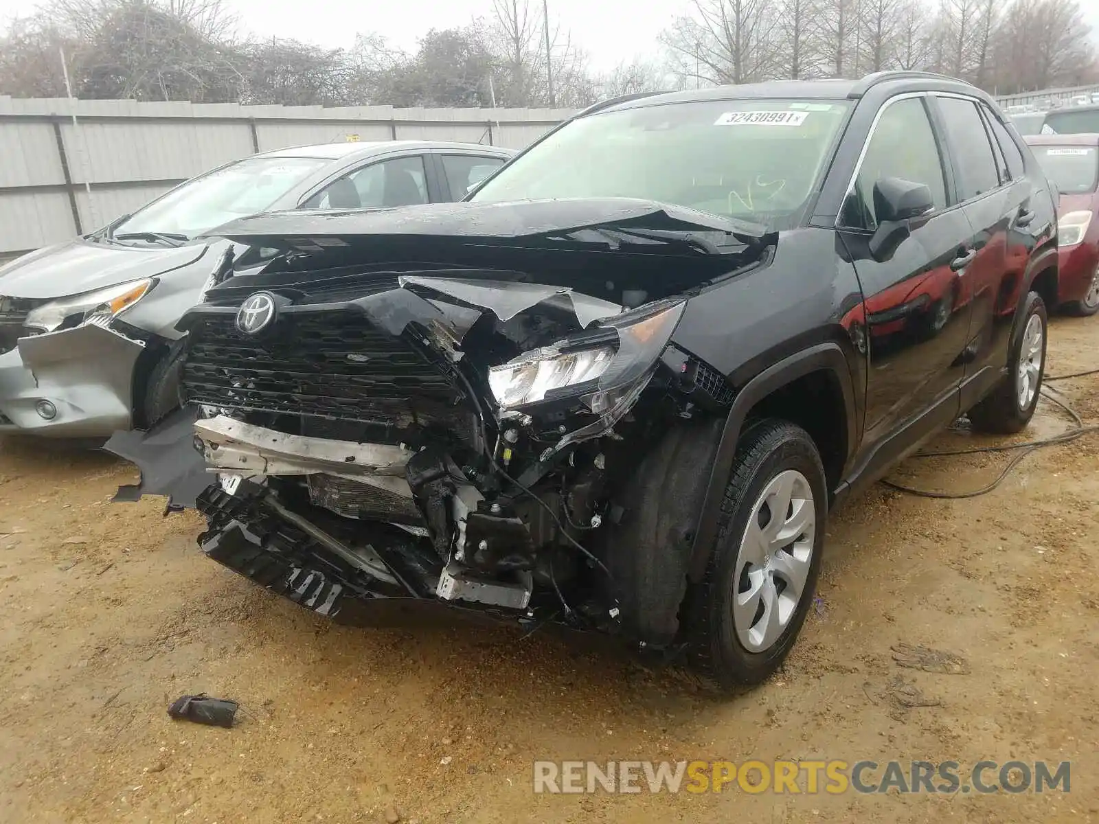 2 Photograph of a damaged car JTMG1RFV4KJ012281 TOYOTA RAV4 2019