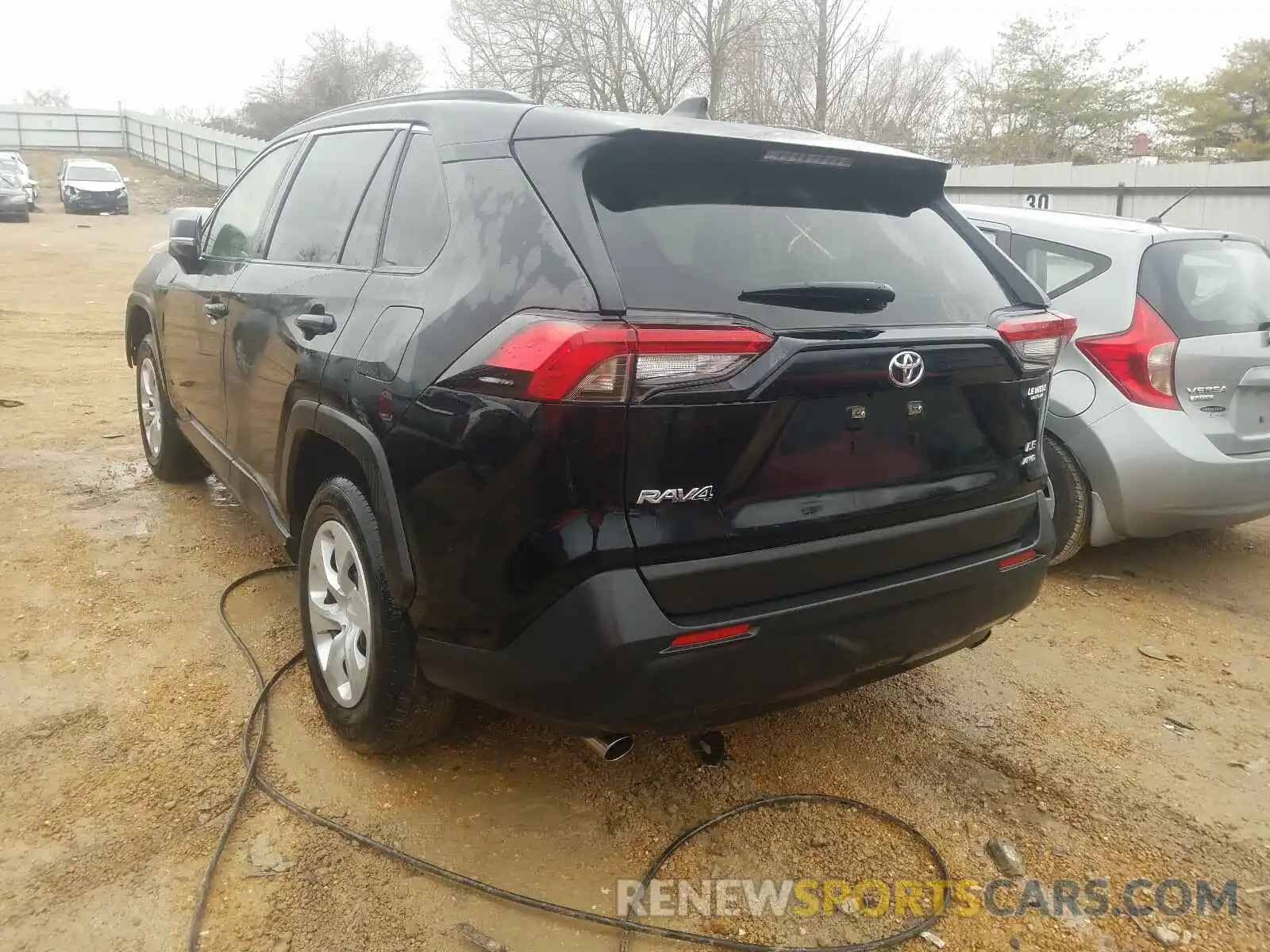 3 Photograph of a damaged car JTMG1RFV4KJ012281 TOYOTA RAV4 2019