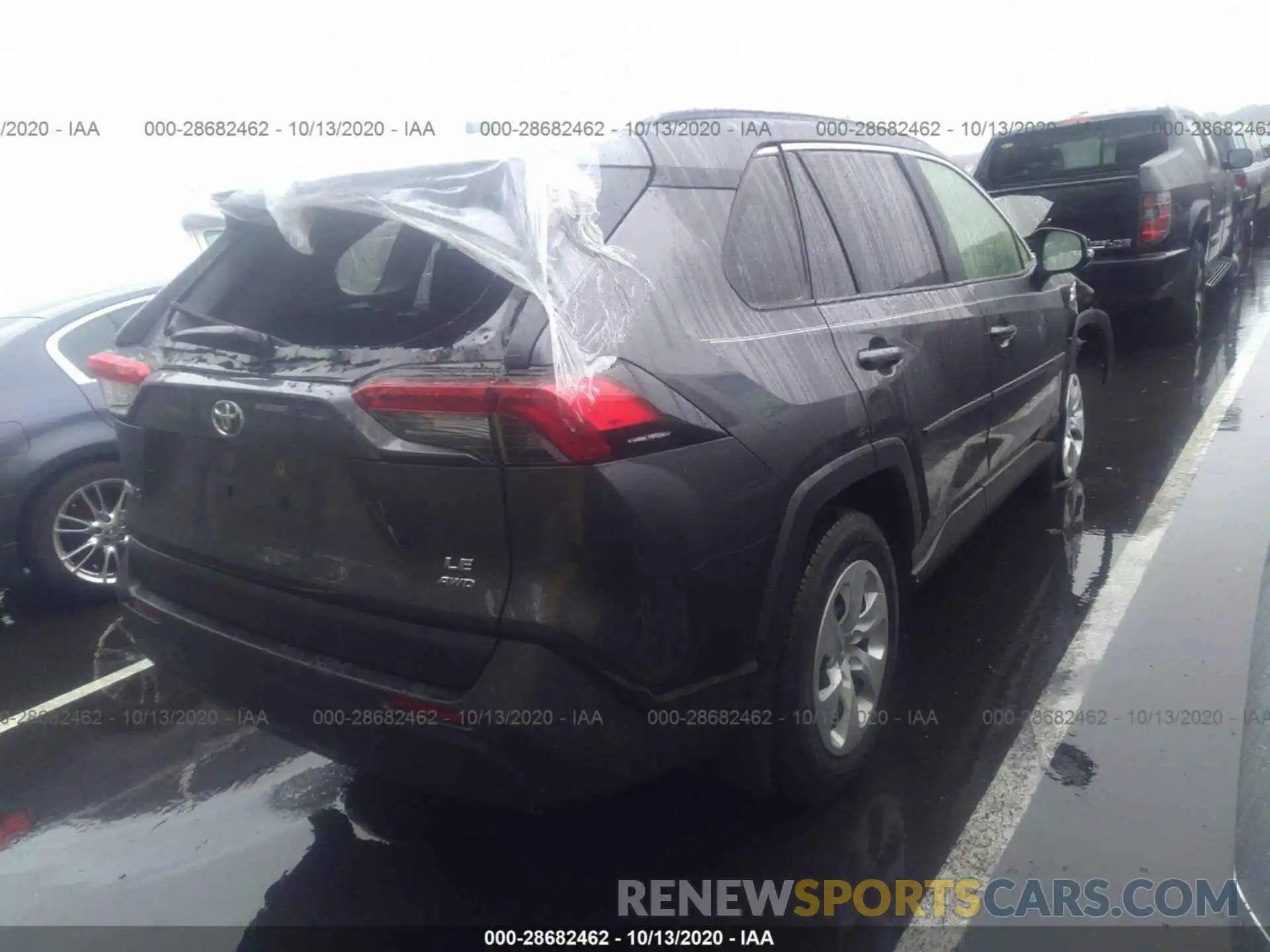 4 Photograph of a damaged car JTMG1RFV4KJ012751 TOYOTA RAV4 2019