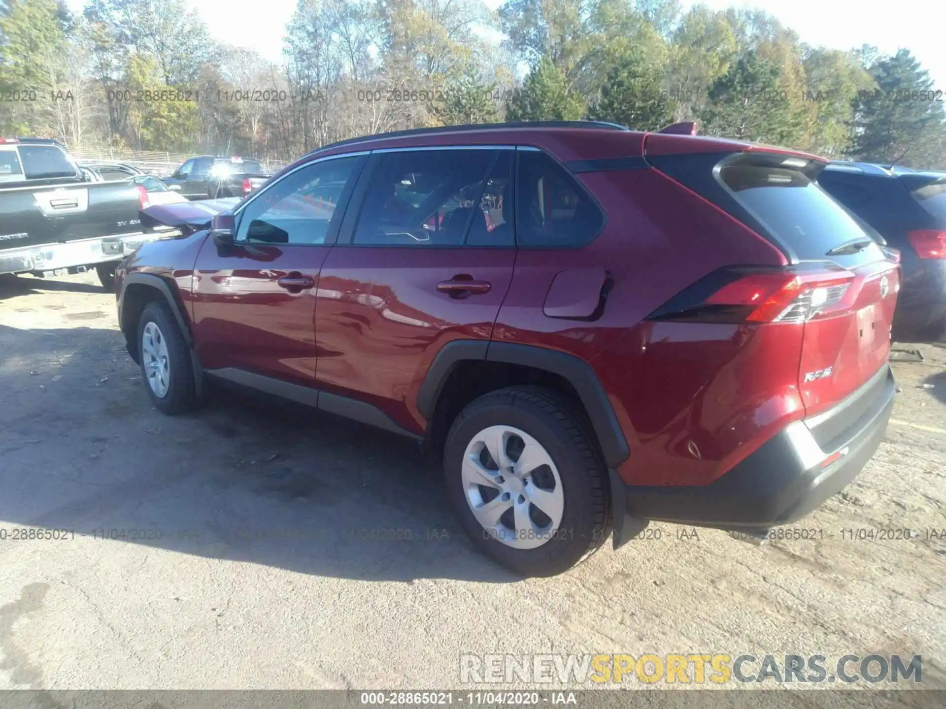 3 Photograph of a damaged car JTMG1RFV5KD002860 TOYOTA RAV4 2019