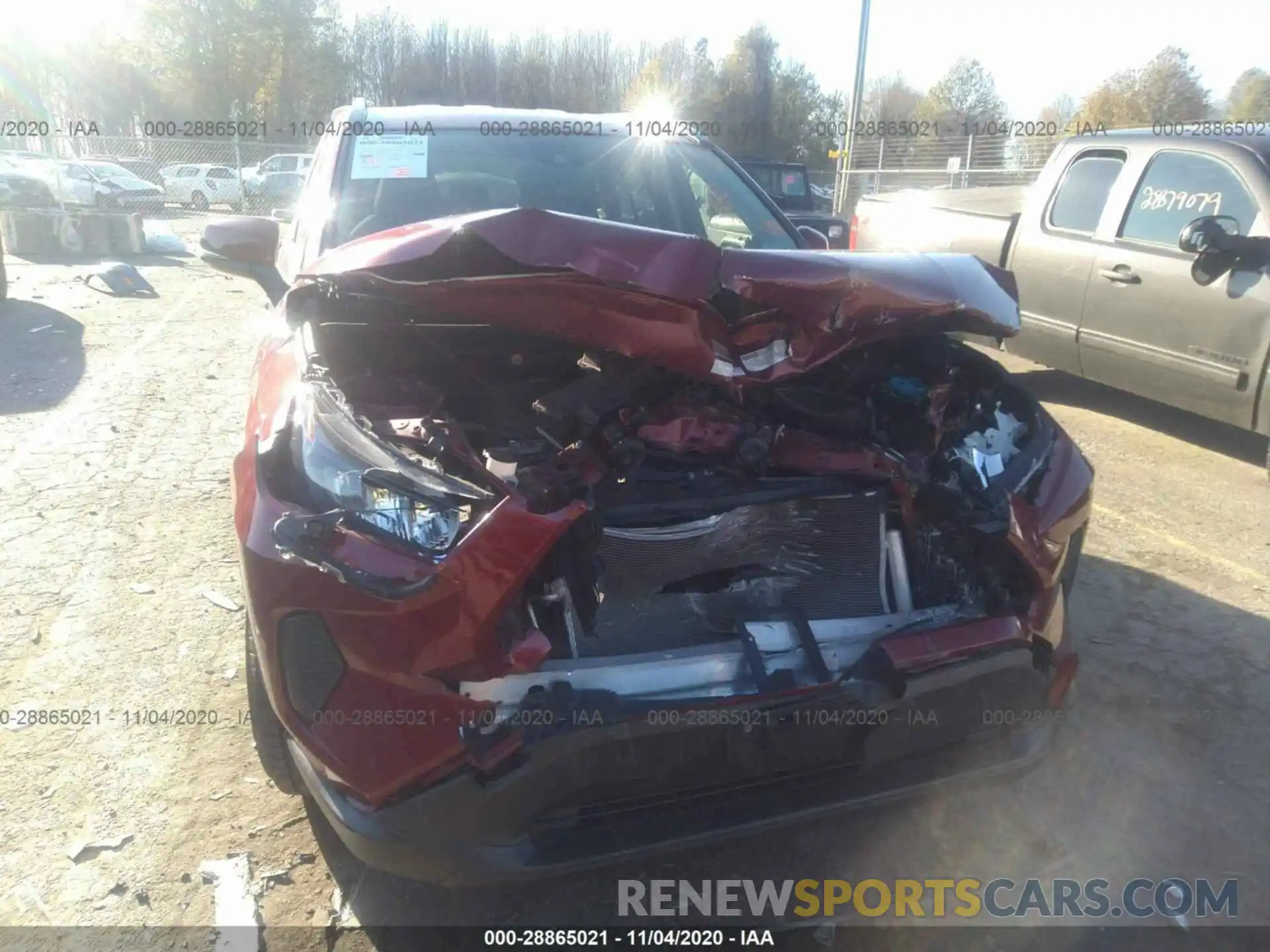 6 Photograph of a damaged car JTMG1RFV5KD002860 TOYOTA RAV4 2019