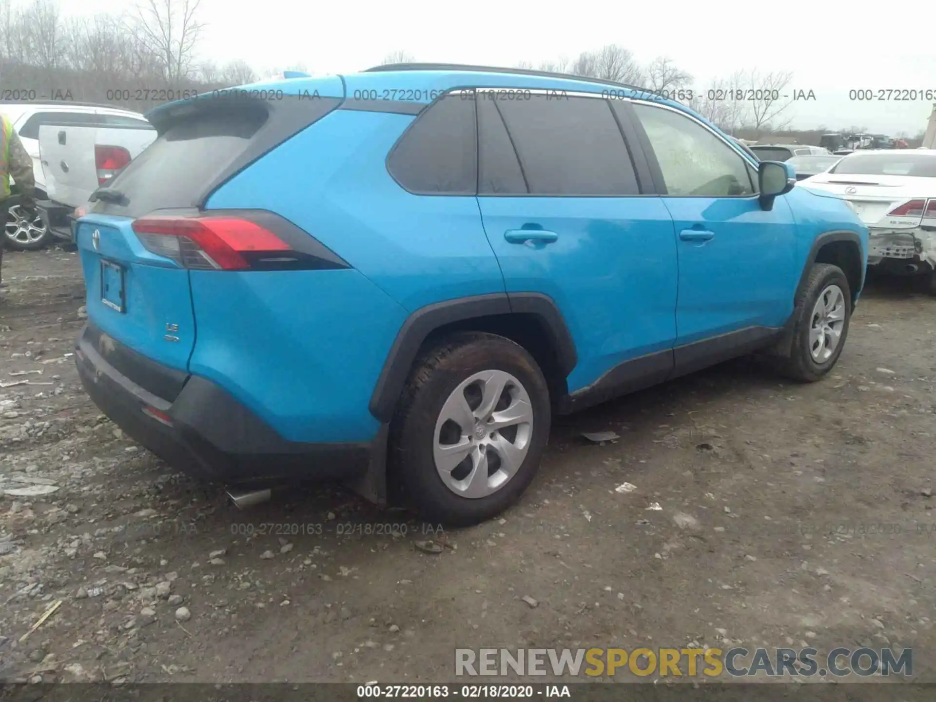 4 Фотография поврежденного автомобиля JTMG1RFV5KD007167 TOYOTA RAV4 2019