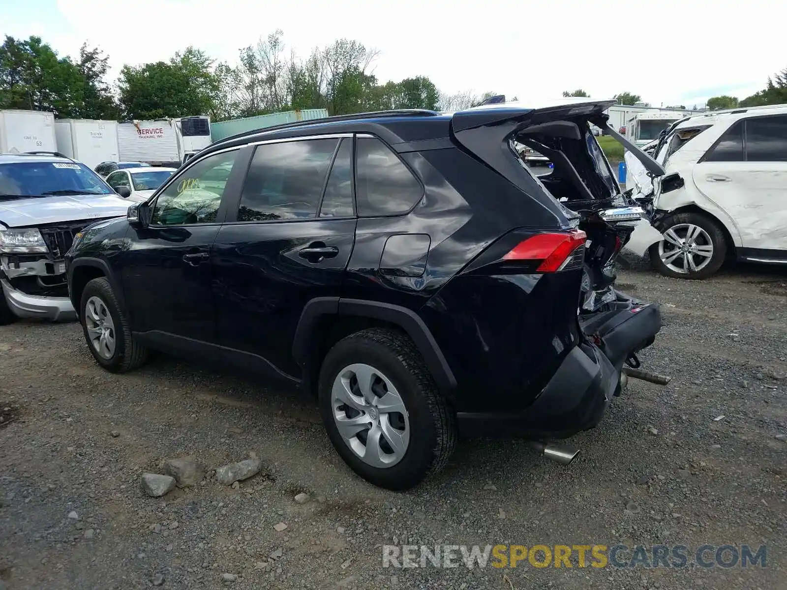 3 Фотография поврежденного автомобиля JTMG1RFV5KD021912 TOYOTA RAV4 2019