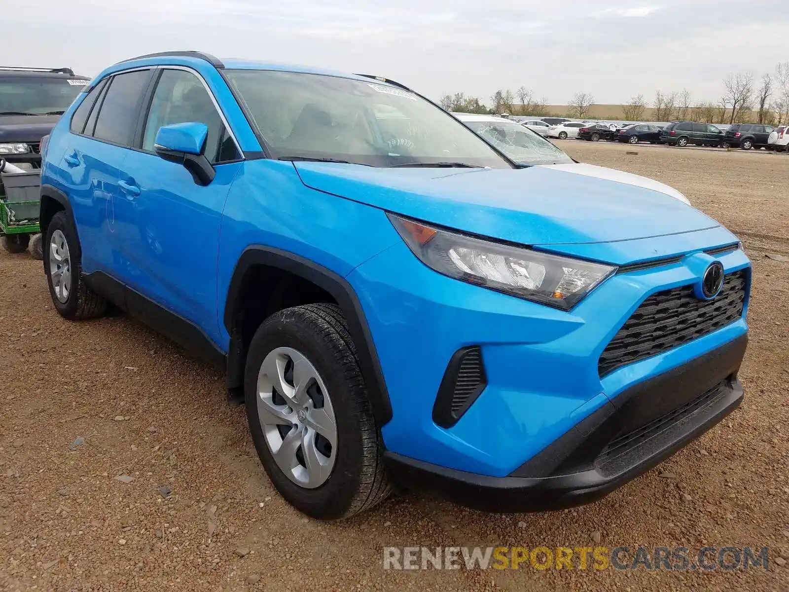 1 Photograph of a damaged car JTMG1RFV5KD023174 TOYOTA RAV4 2019