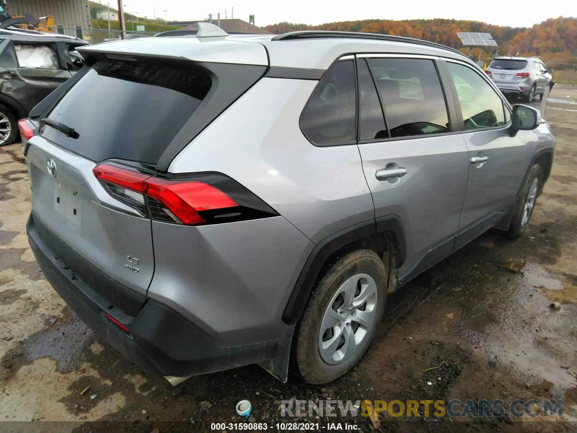 4 Photograph of a damaged car JTMG1RFV5KD033624 TOYOTA RAV4 2019