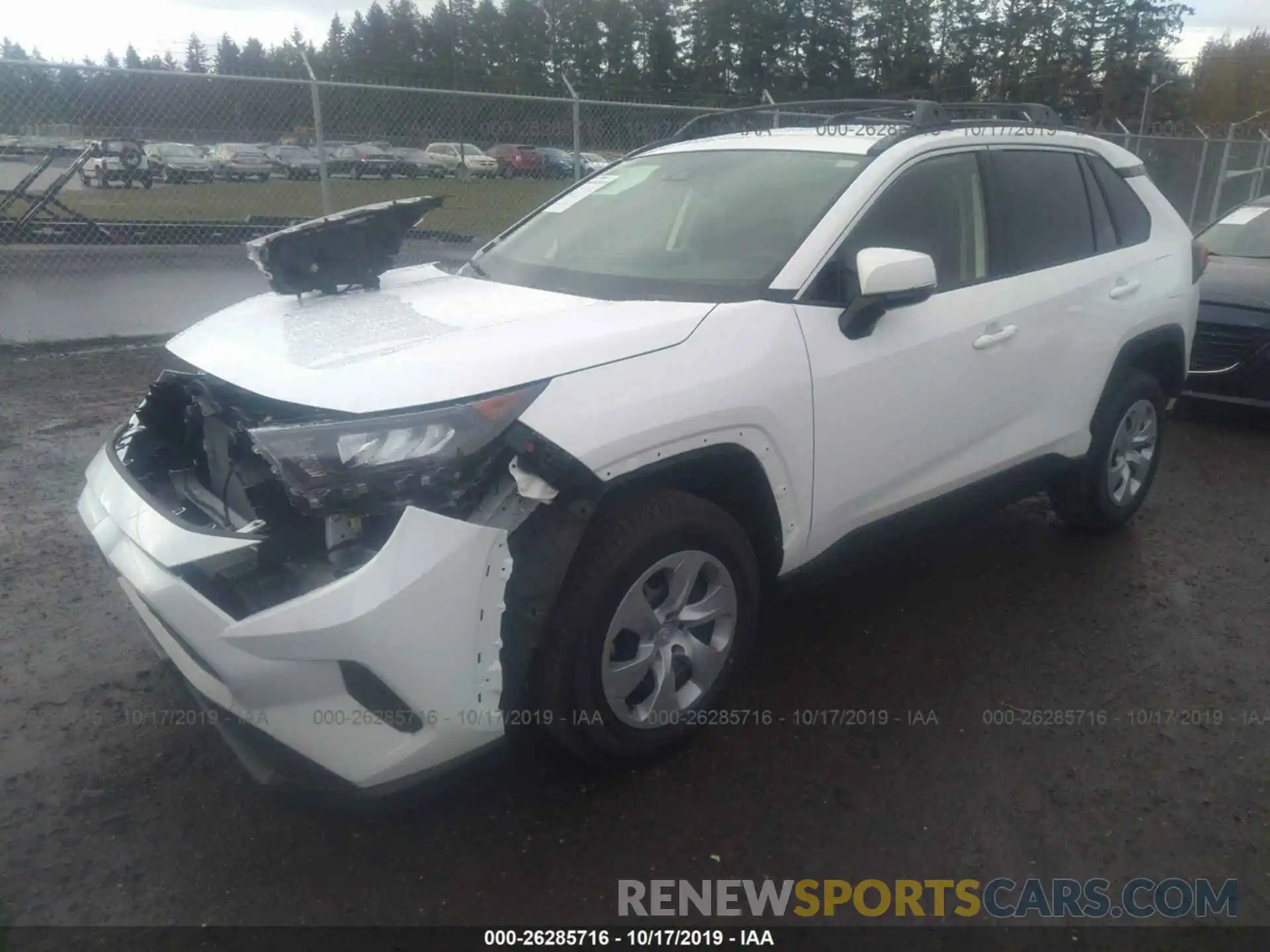 2 Photograph of a damaged car JTMG1RFV5KD039360 TOYOTA RAV4 2019