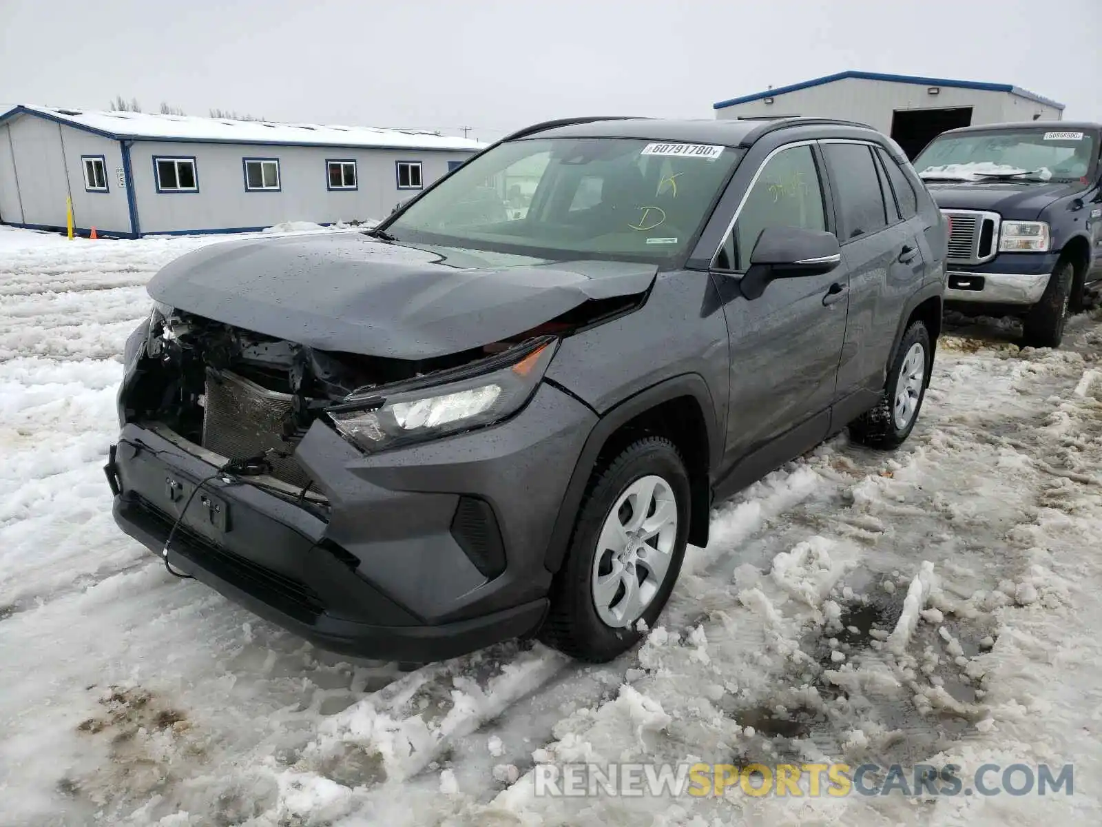 2 Photograph of a damaged car JTMG1RFV5KD045403 TOYOTA RAV4 2019