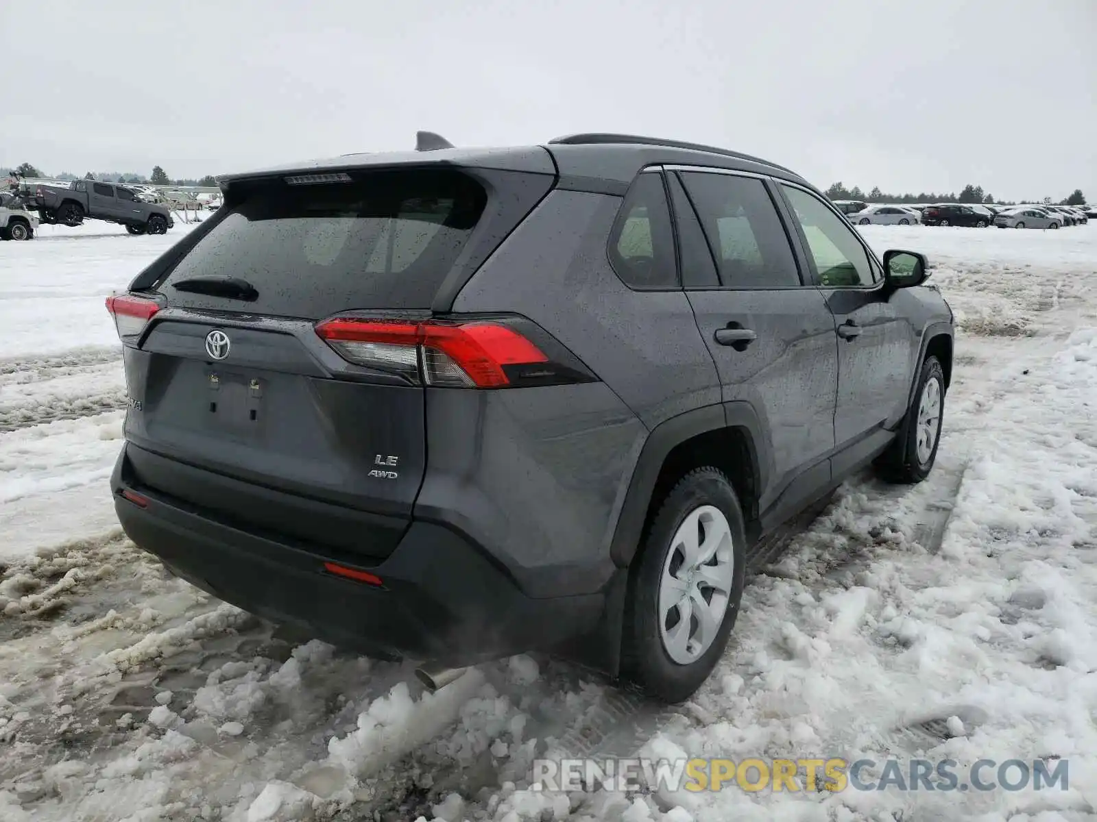 4 Photograph of a damaged car JTMG1RFV5KD045403 TOYOTA RAV4 2019