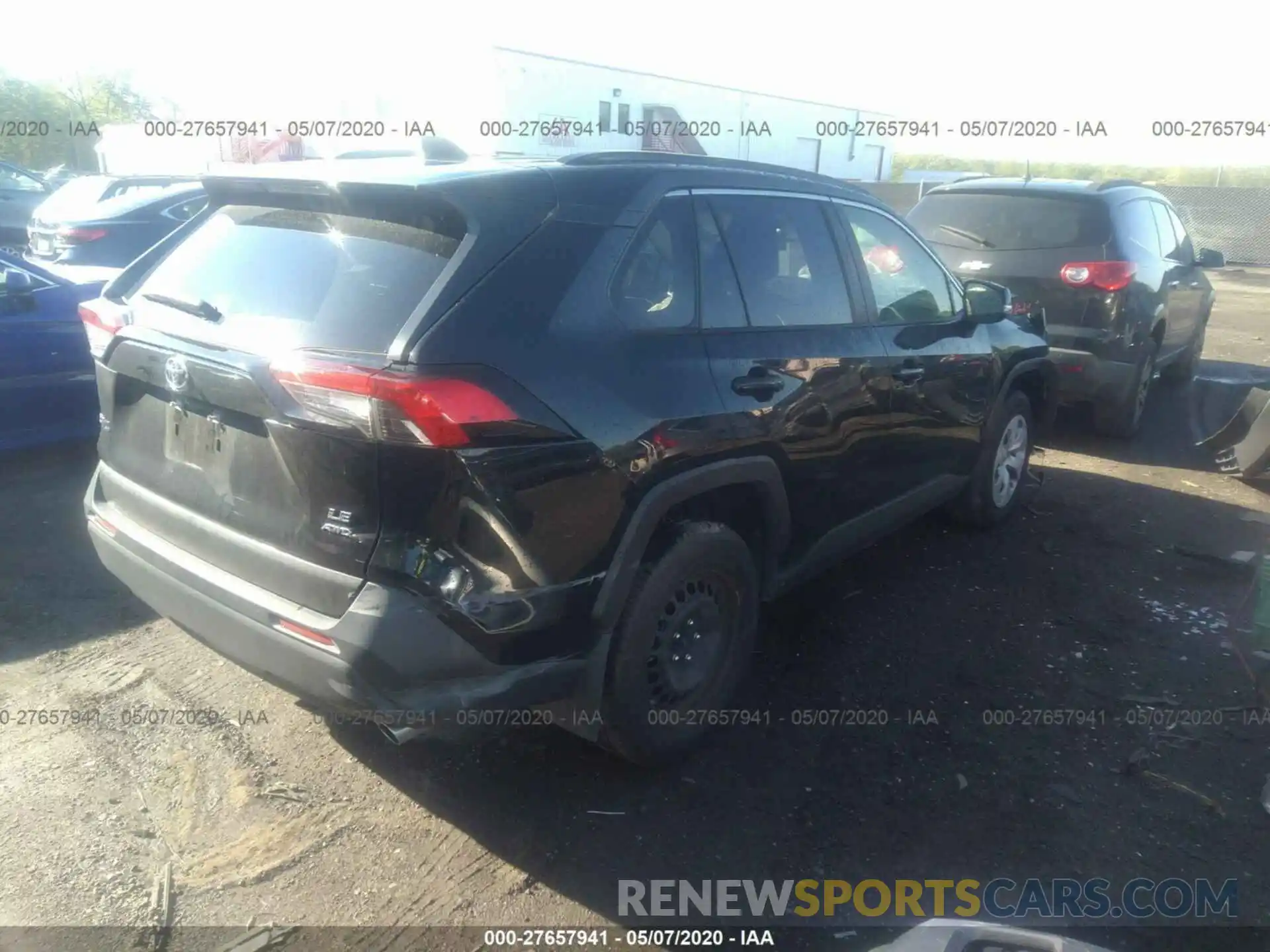 4 Фотография поврежденного автомобиля JTMG1RFV5KD503568 TOYOTA RAV4 2019