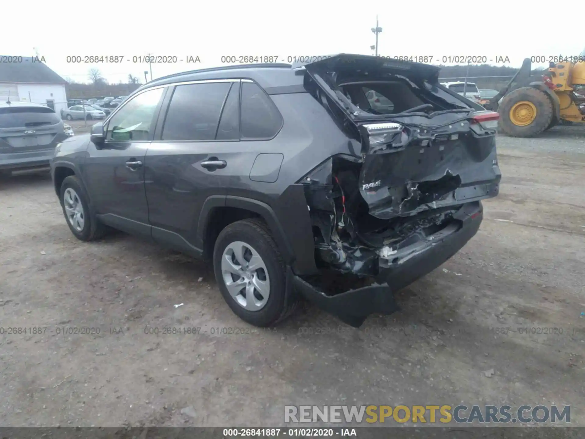 3 Photograph of a damaged car JTMG1RFV5KD504252 TOYOTA RAV4 2019