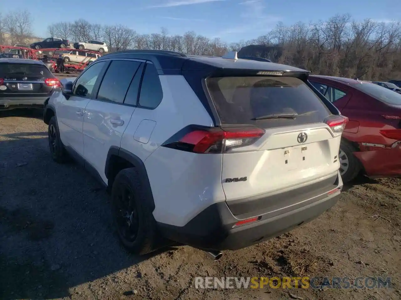 3 Photograph of a damaged car JTMG1RFV5KJ002598 TOYOTA RAV4 2019