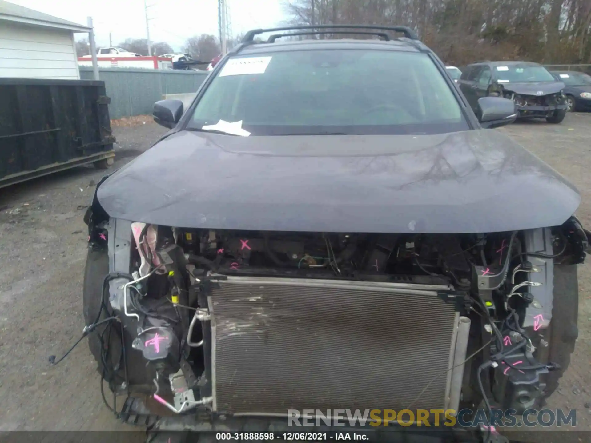 10 Photograph of a damaged car JTMG1RFV5KJ005517 TOYOTA RAV4 2019