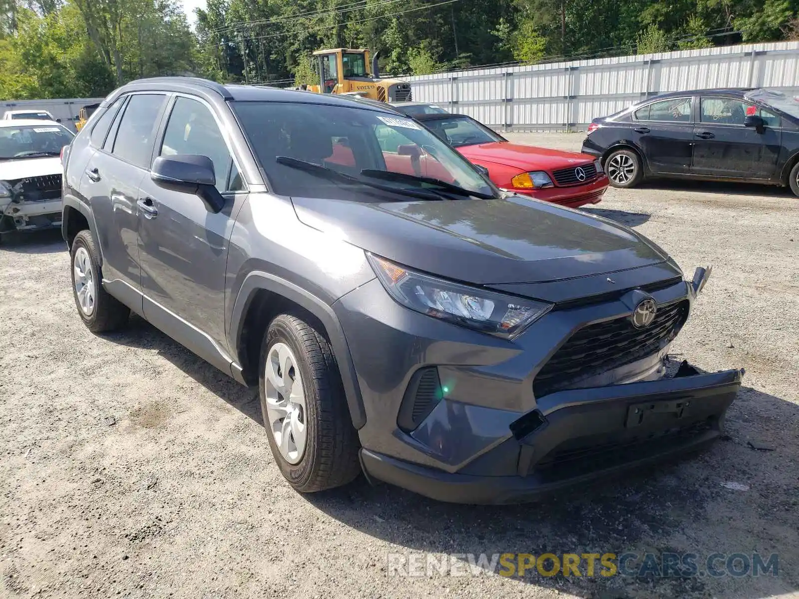 1 Photograph of a damaged car JTMG1RFV5KJ005565 TOYOTA RAV4 2019