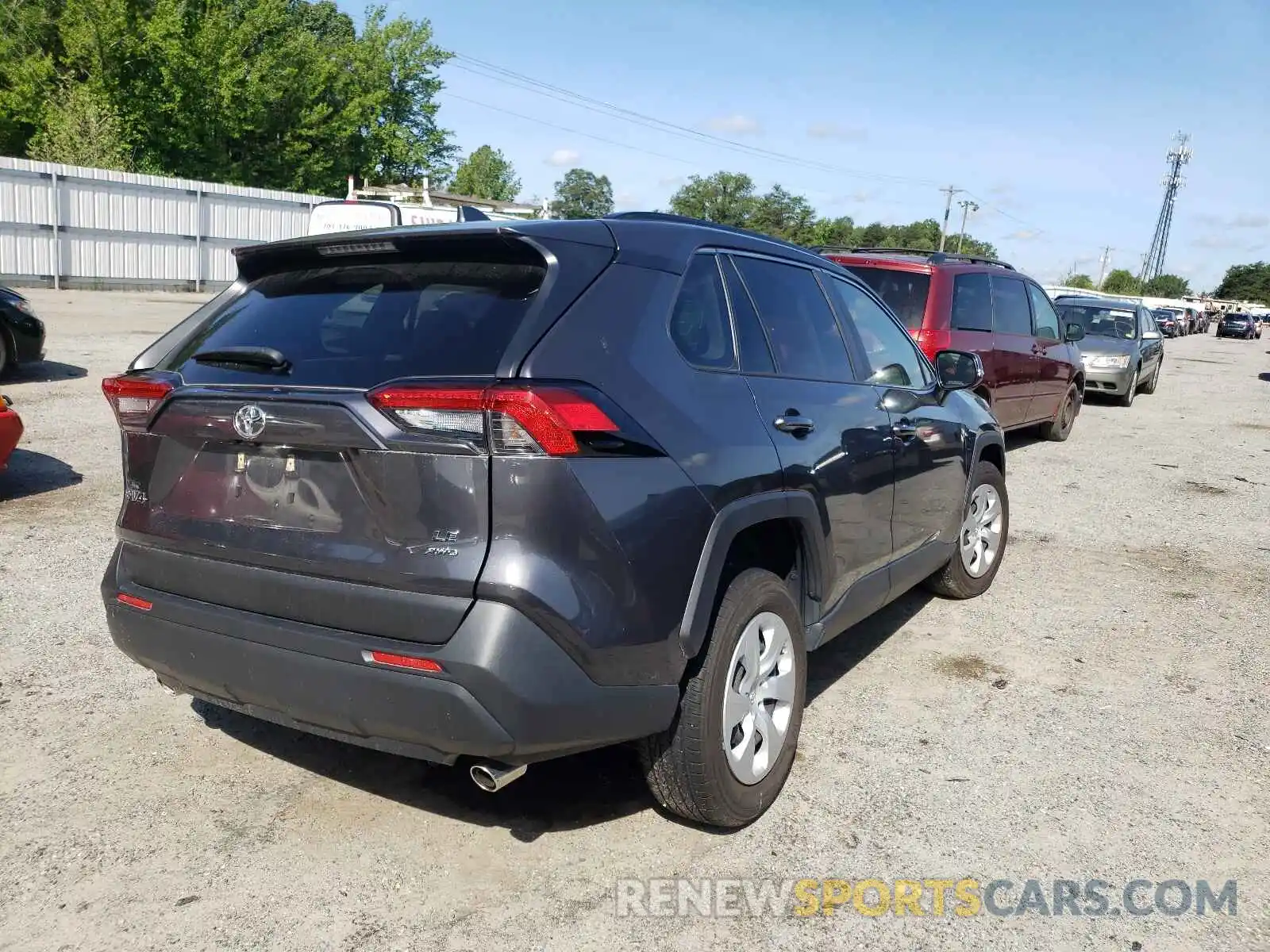 4 Photograph of a damaged car JTMG1RFV5KJ005565 TOYOTA RAV4 2019