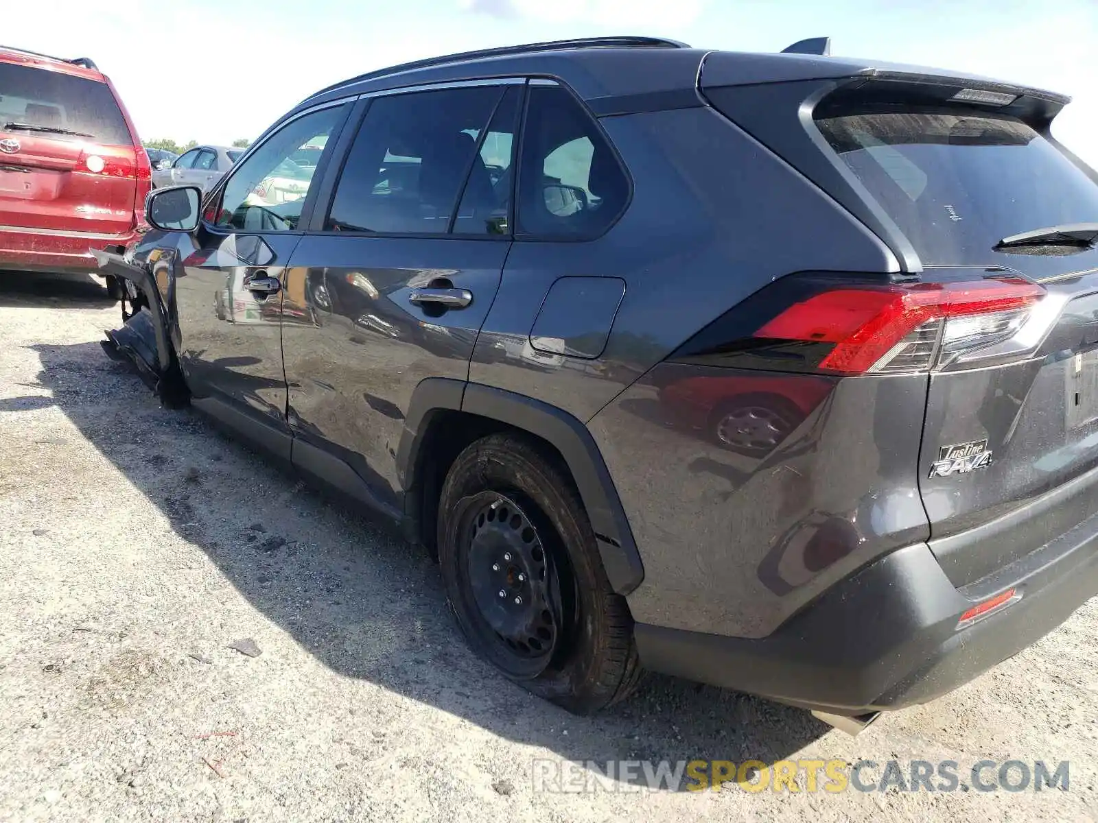 9 Photograph of a damaged car JTMG1RFV5KJ005565 TOYOTA RAV4 2019