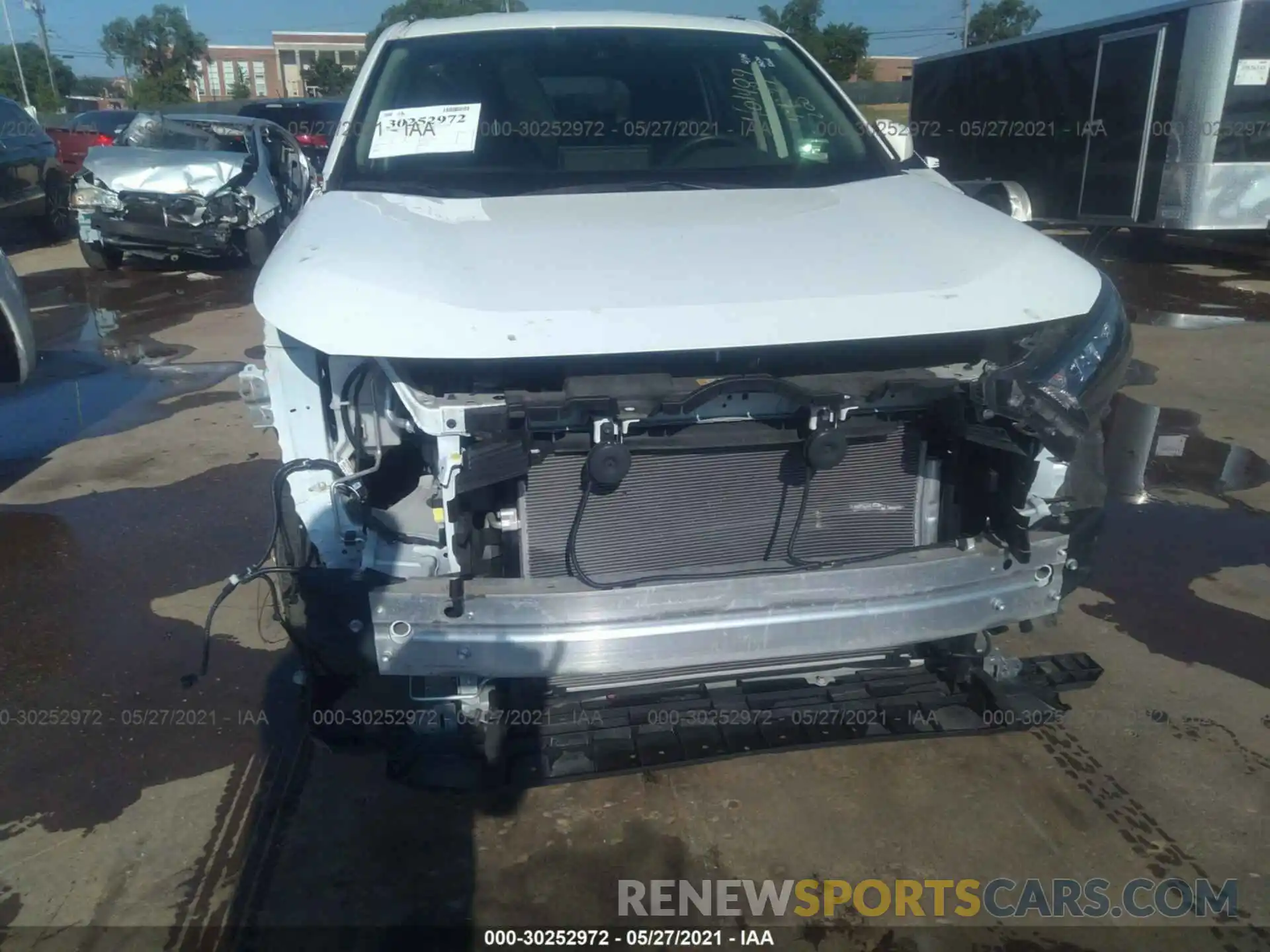 6 Photograph of a damaged car JTMG1RFV5KJ009731 TOYOTA RAV4 2019