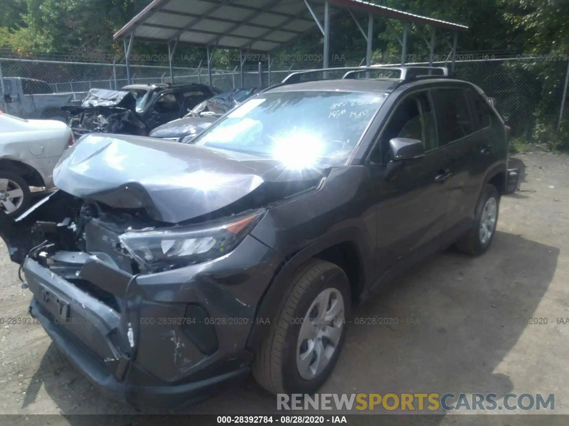 2 Photograph of a damaged car JTMG1RFV5KJ010703 TOYOTA RAV4 2019