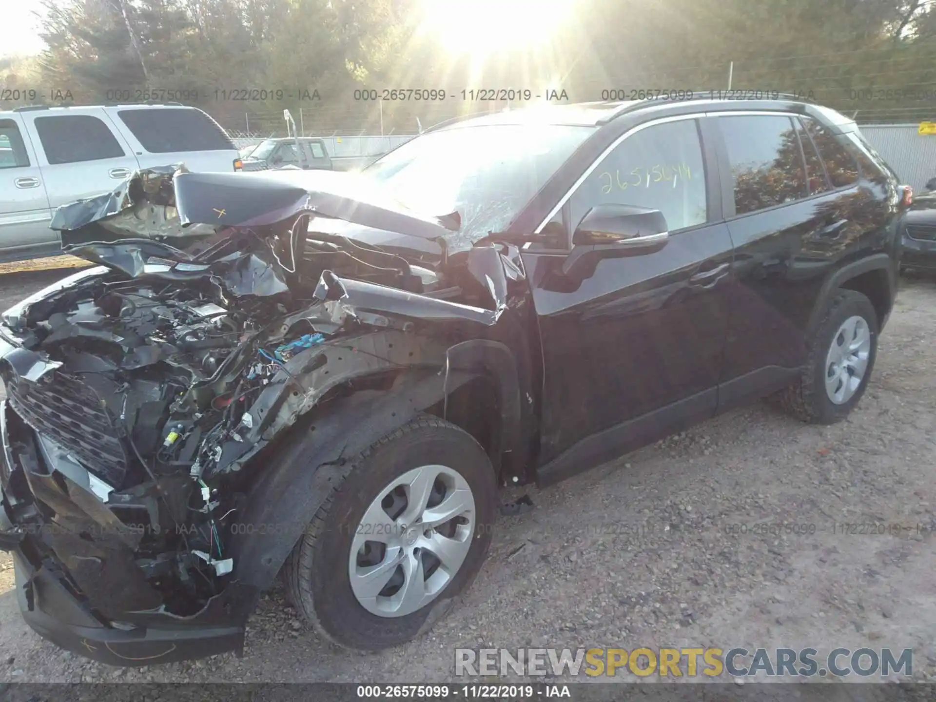 2 Photograph of a damaged car JTMG1RFV5KJ012421 TOYOTA RAV4 2019