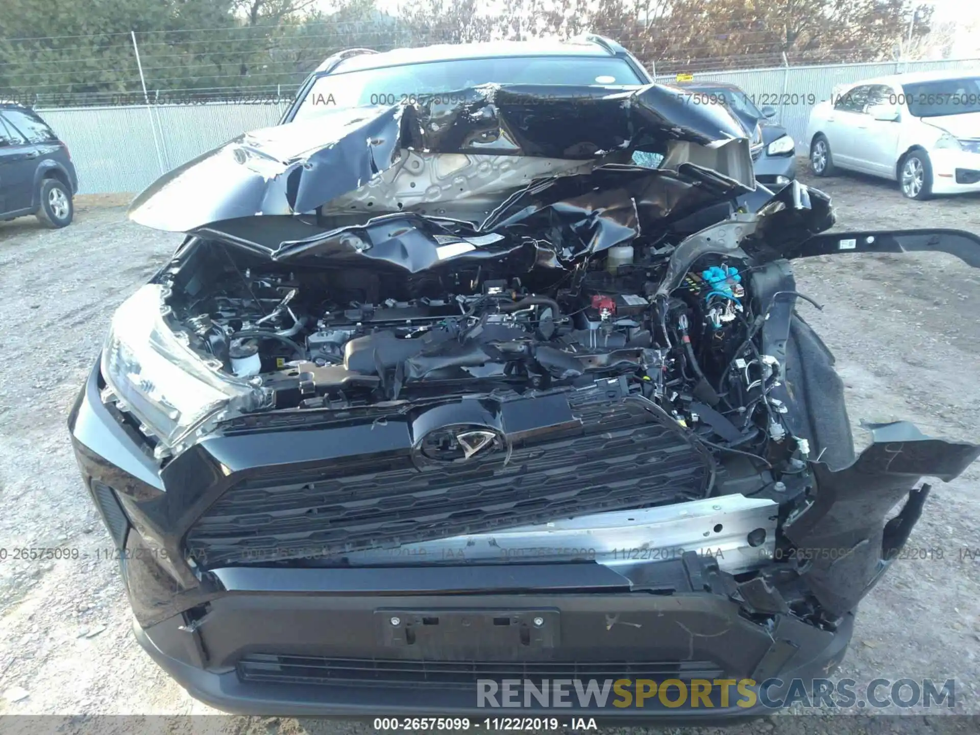 6 Photograph of a damaged car JTMG1RFV5KJ012421 TOYOTA RAV4 2019