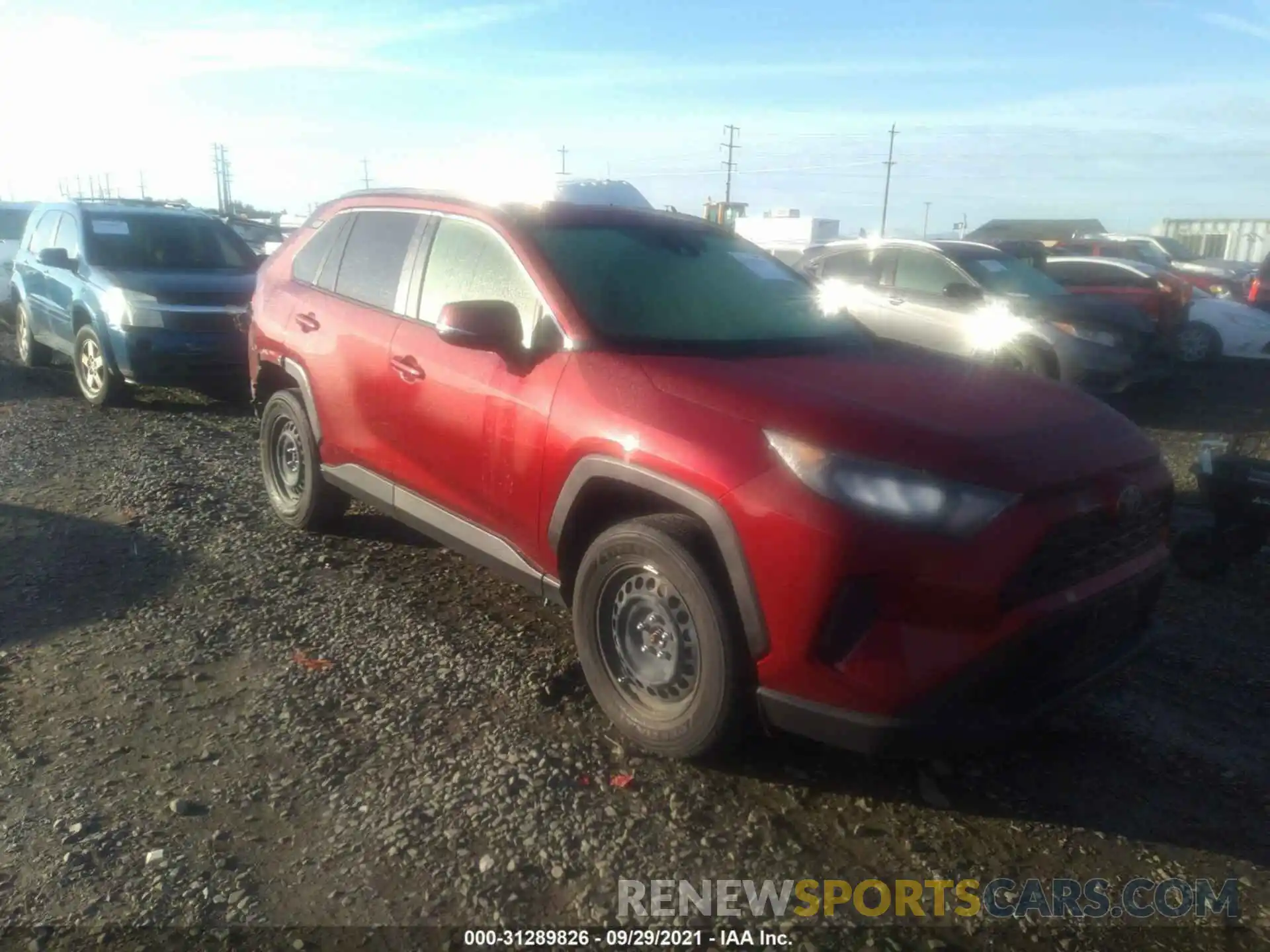 1 Фотография поврежденного автомобиля JTMG1RFV5KJ015691 TOYOTA RAV4 2019