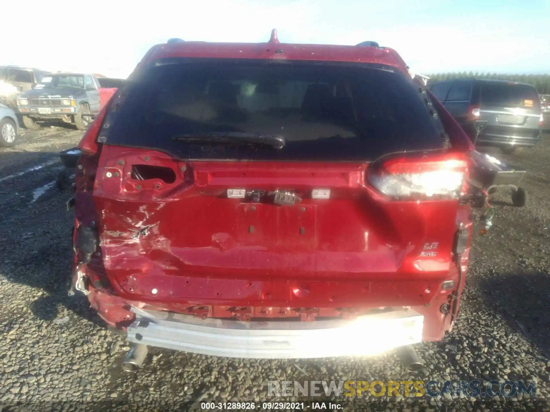 6 Photograph of a damaged car JTMG1RFV5KJ015691 TOYOTA RAV4 2019