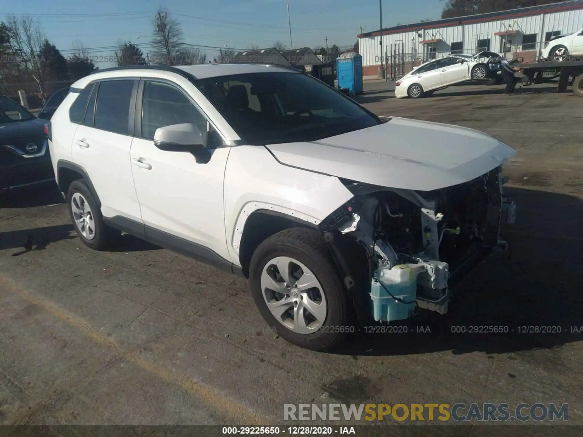 1 Photograph of a damaged car JTMG1RFV5KJ024357 TOYOTA RAV4 2019